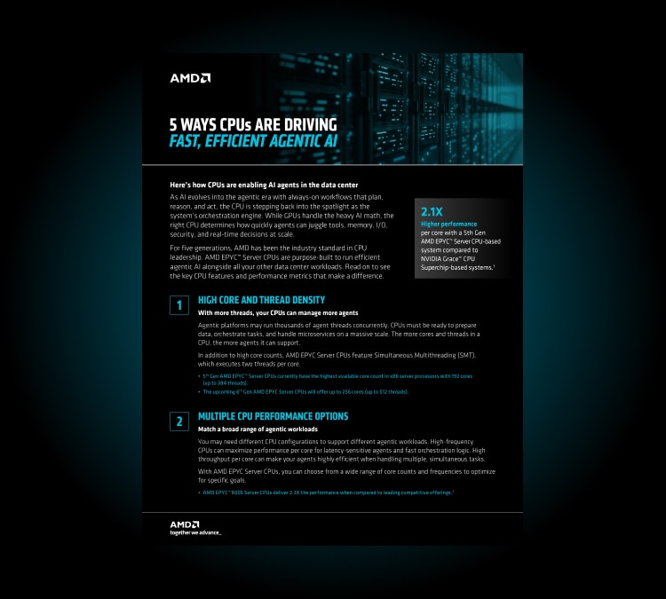 5 Ways CPUs are Driving Agentic AI