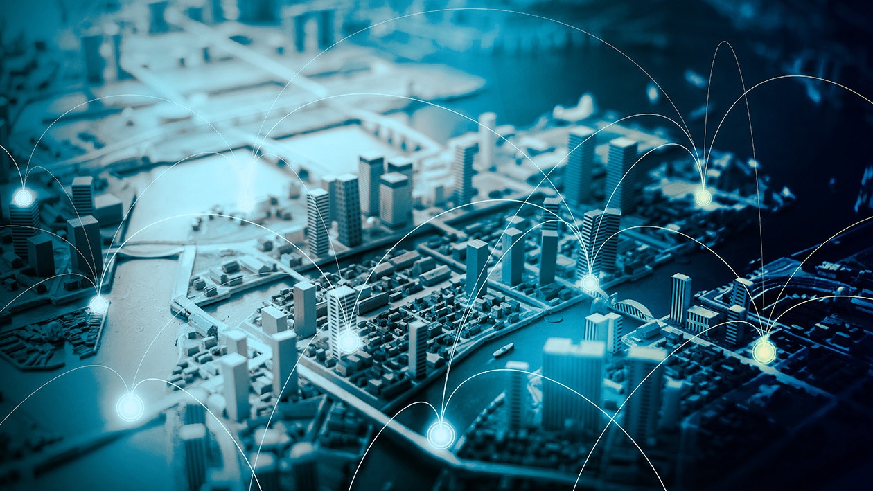 Digital city with iot gateways