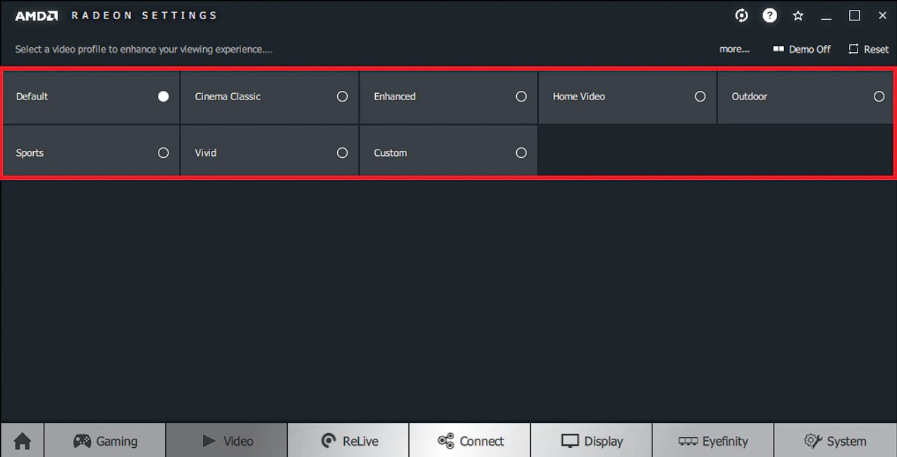 Optimal Video Viewing Experience with AMD Radeon Settings