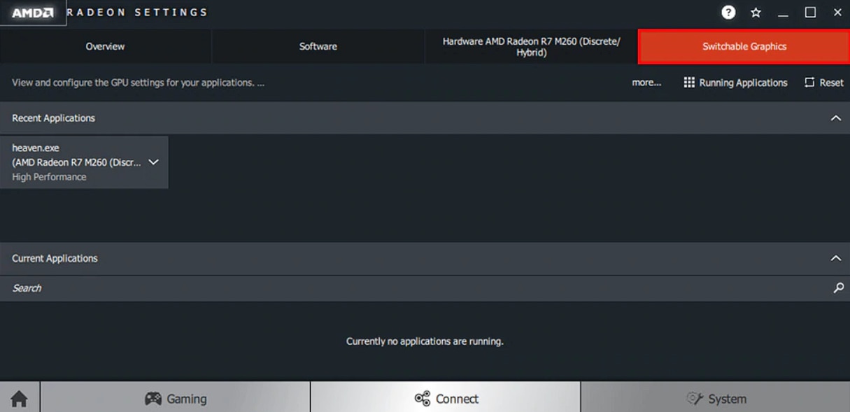 How to Configure Laptop Switchable Graphics