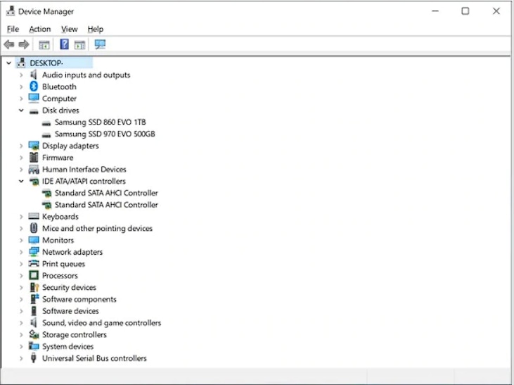 Amd sata controller windows 10 2025