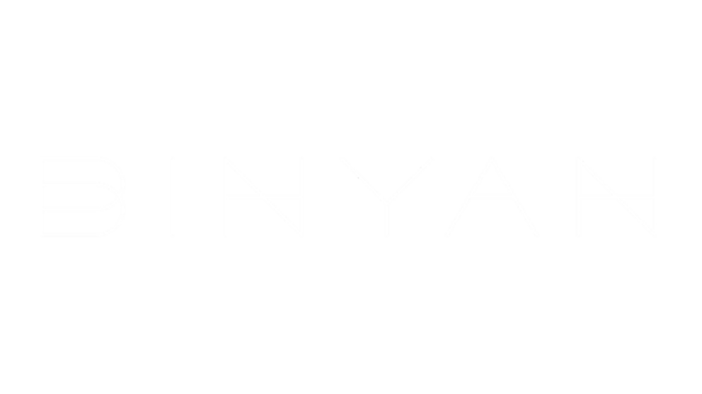 Binyan white logo