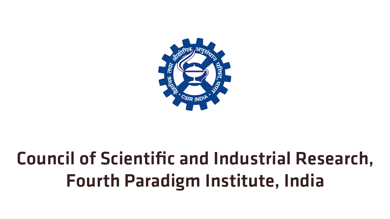 Council of Scientific and Industrial Research, Fourth Paradigm Institute, India Council of Scientific and Industrial Research, Fourth Paradigm Institute, India