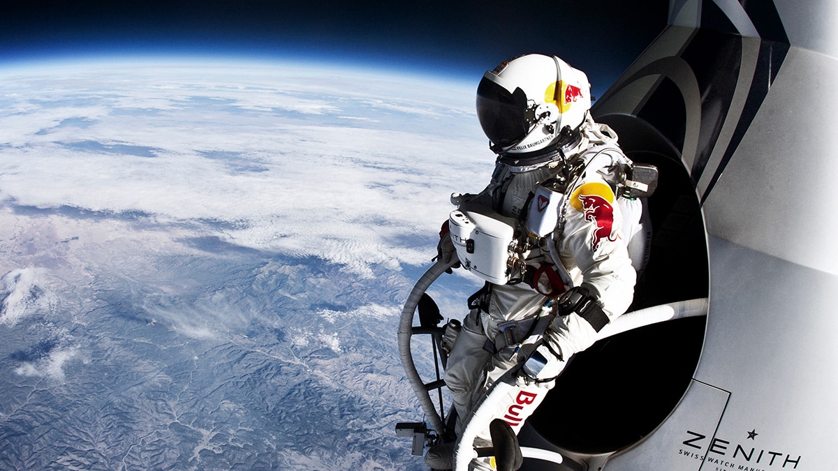 Astronaut in space
