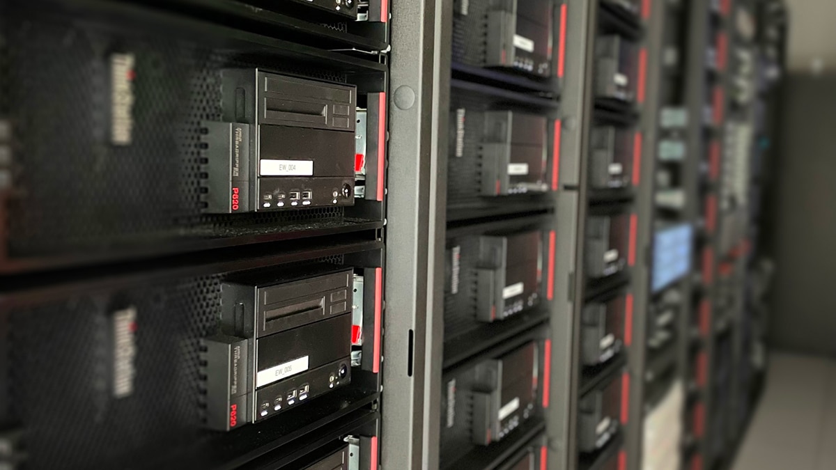 Server Room at Red Bull Media