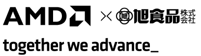 AMD and Asahi logo