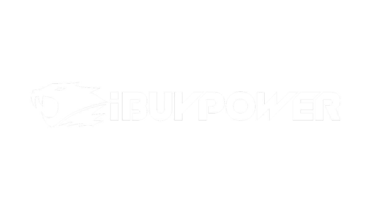 iBuyPower white logo