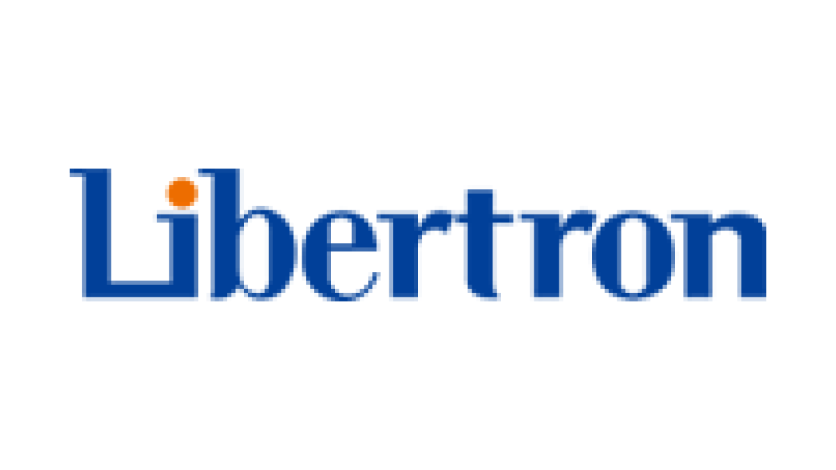 Libertron logo padded on white background Libertron logo padded on white background