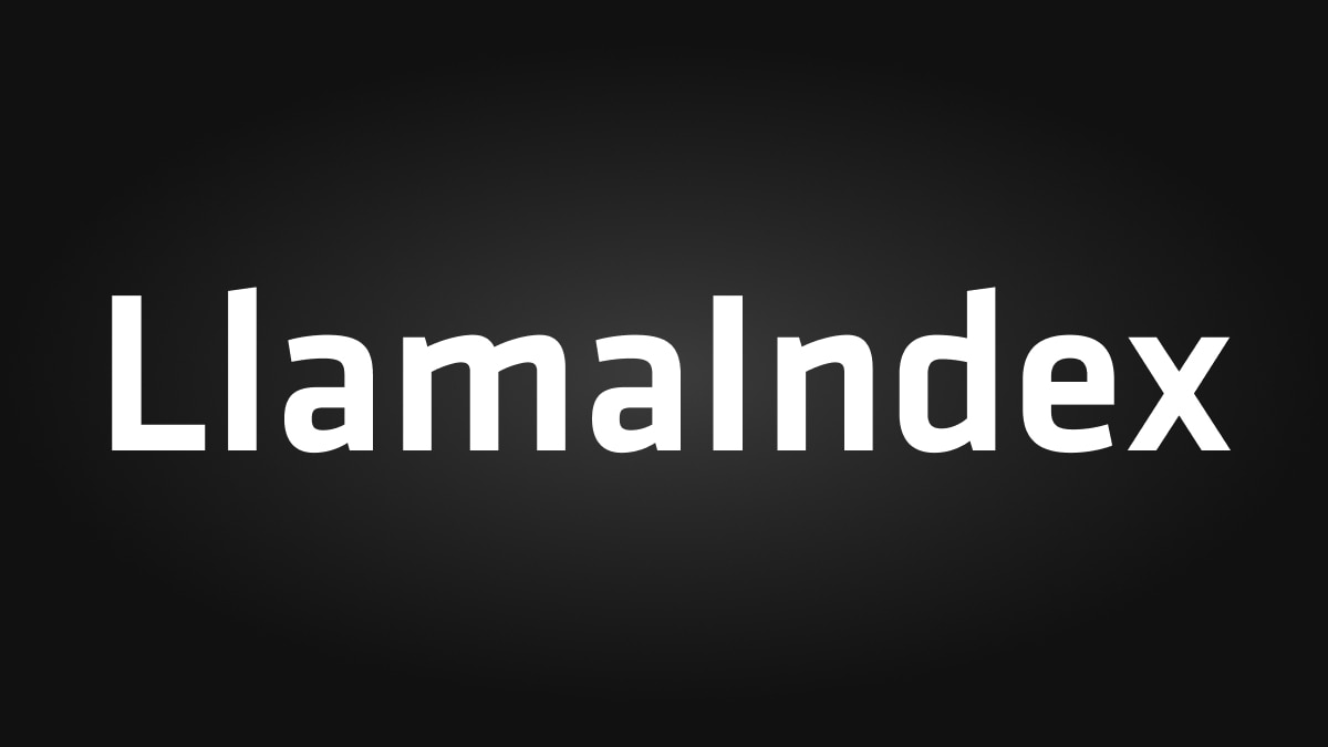 LlamaIndex logo