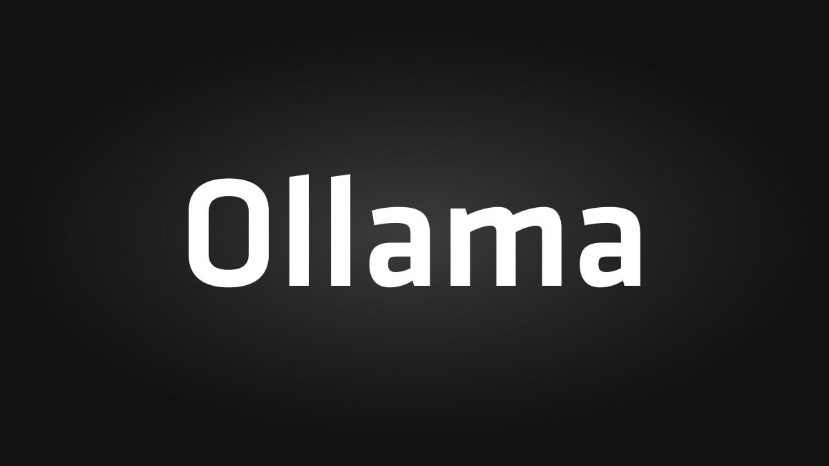 Ollama logo