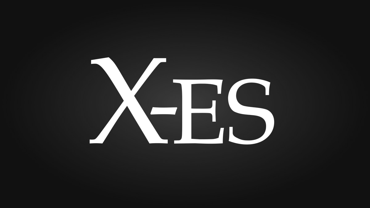 X-ES logo