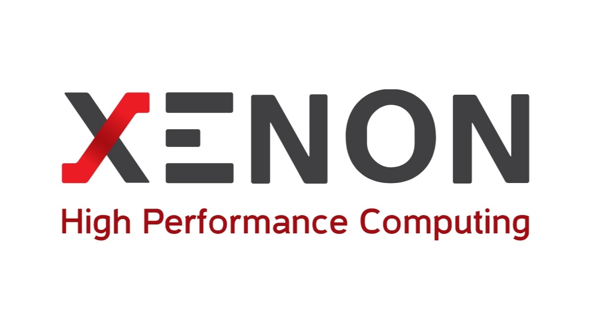 Xenon High Performance Computing logo padded on white background Xenon High Performance Computing logo padded on white background