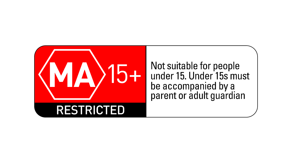 Mature Accompanied (MA 15+) Restricted rating