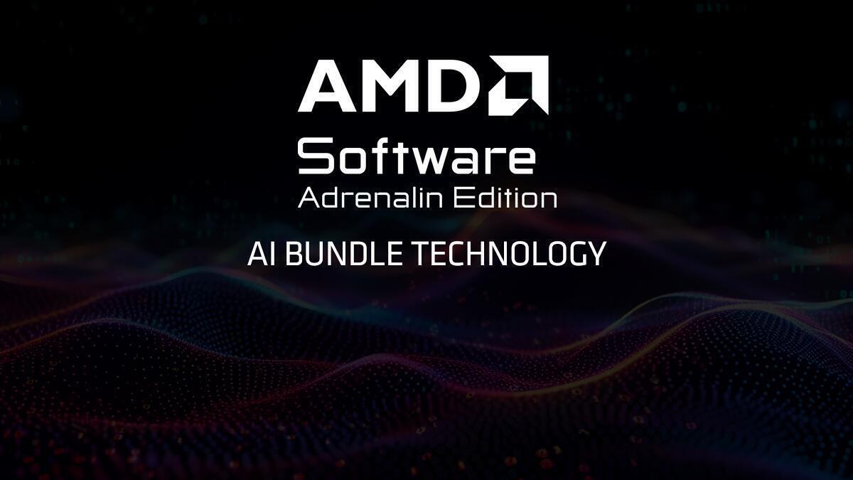 AMD Software: Adrenalin Edition™ AI Bundle Technology