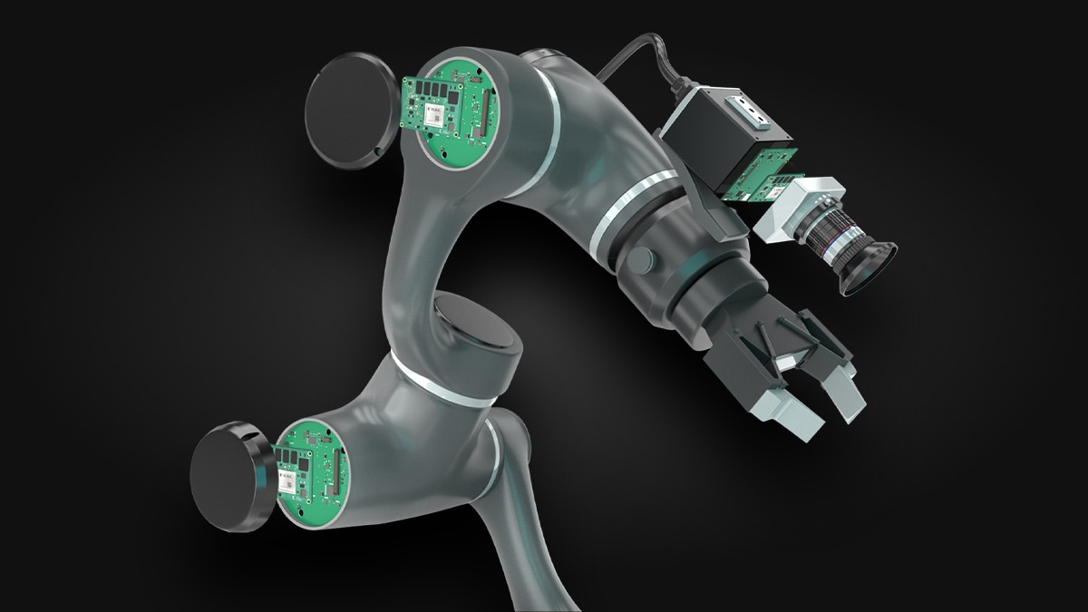 robotic arm Deploy with Kria K26