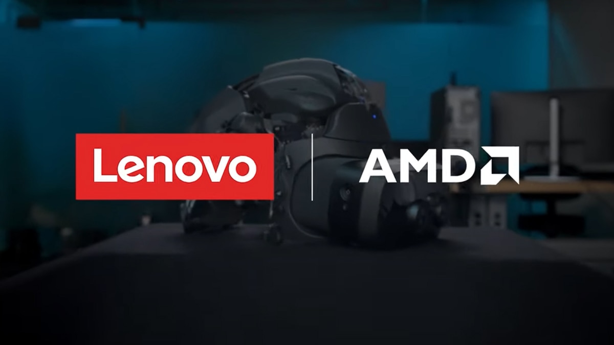Lenovo and AMD Video Screen 