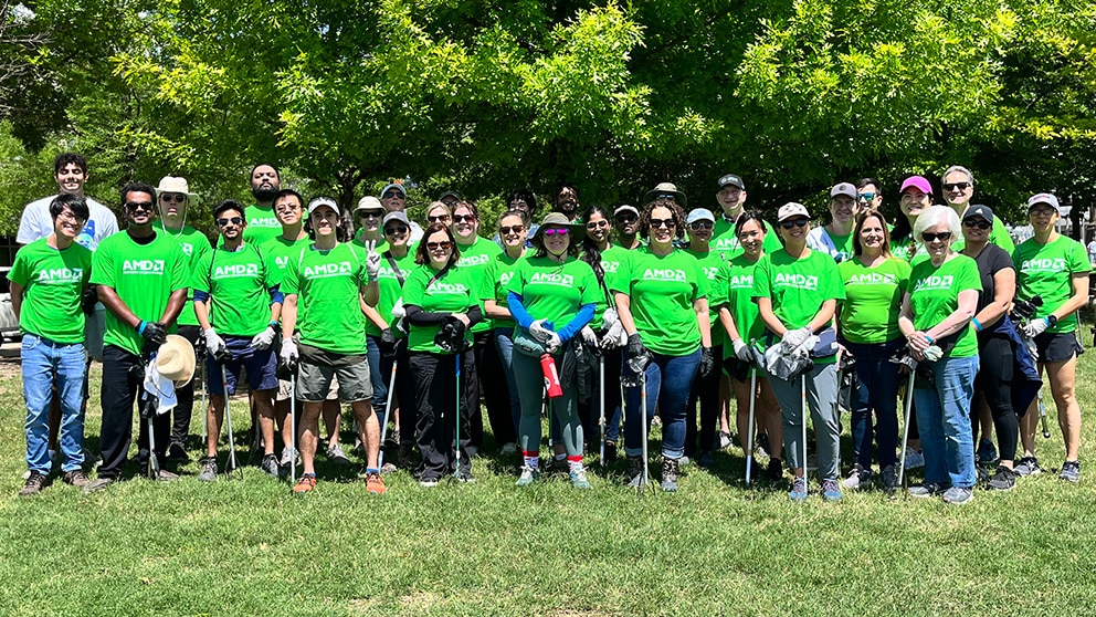 AMD volunteers AMD volunteers