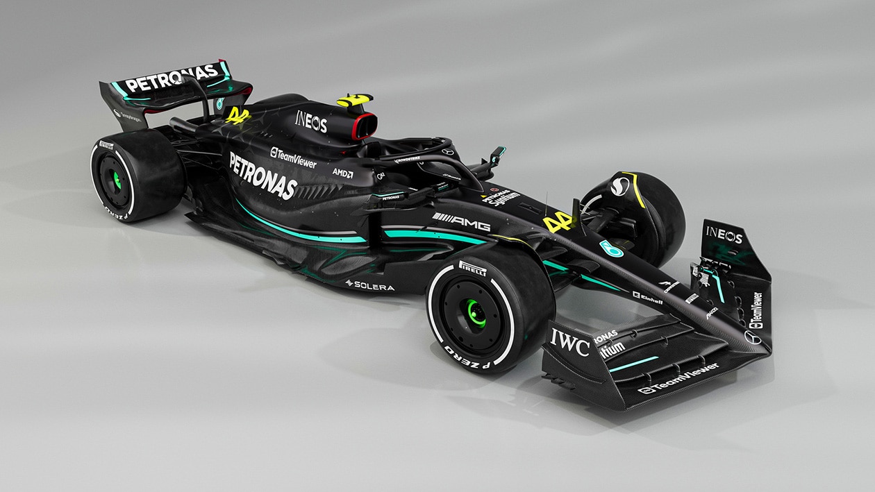 AMG PETRONAS Formula One car