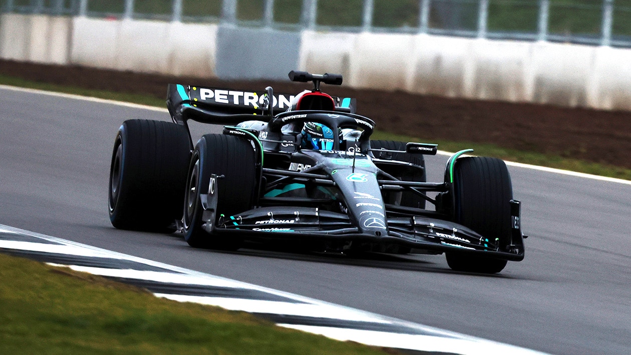 AMG PETRONAS Formula One car