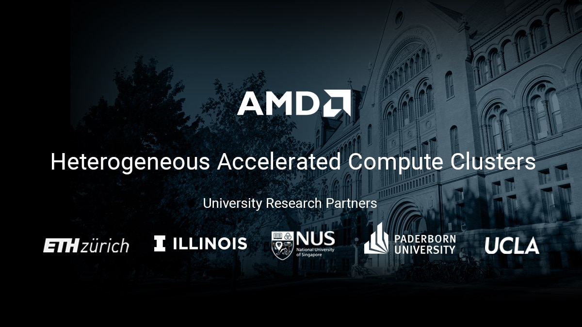 Heterogeneous Accelerated Compute Clusters - University Research Partners