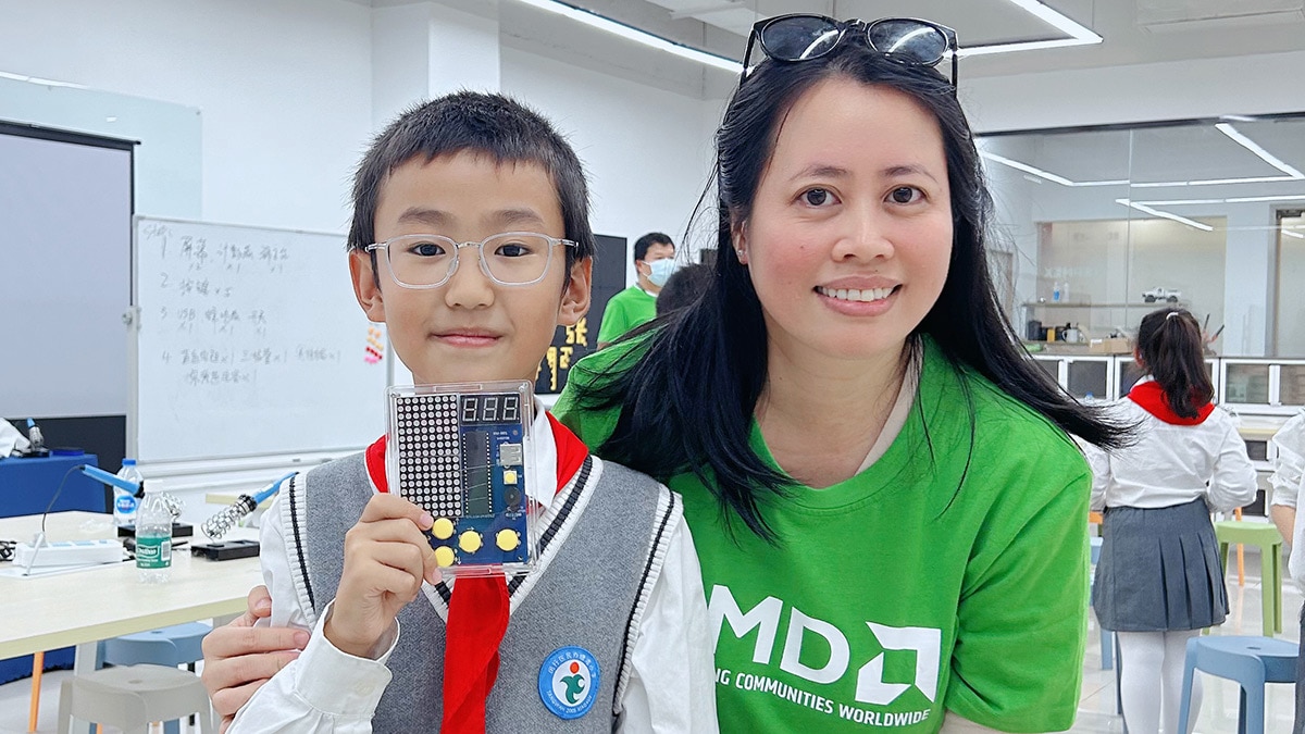 AMD STEM Lab in China