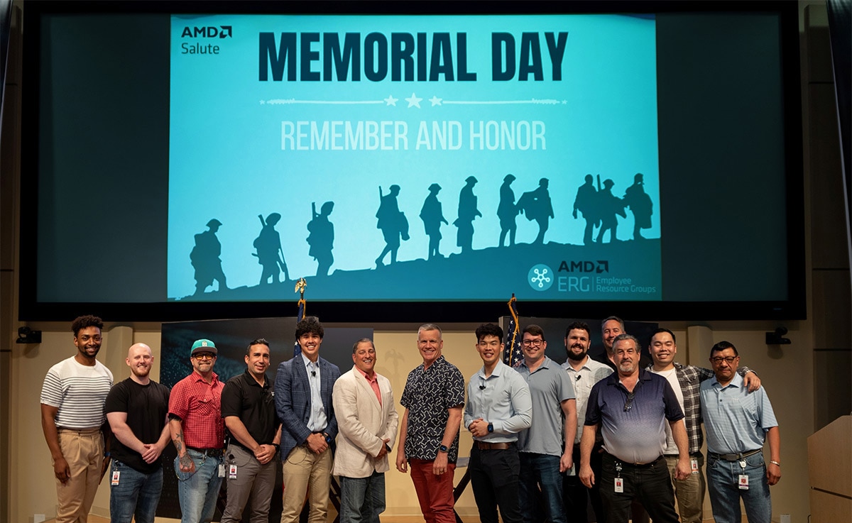 AMD Salutes Veterans on Memorial Day