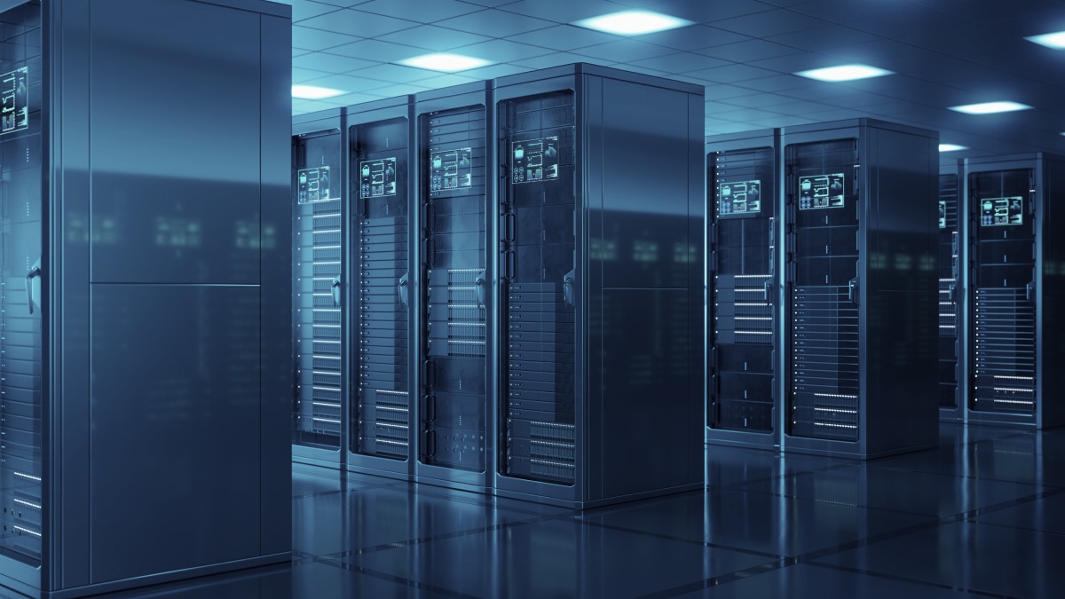 dark data center