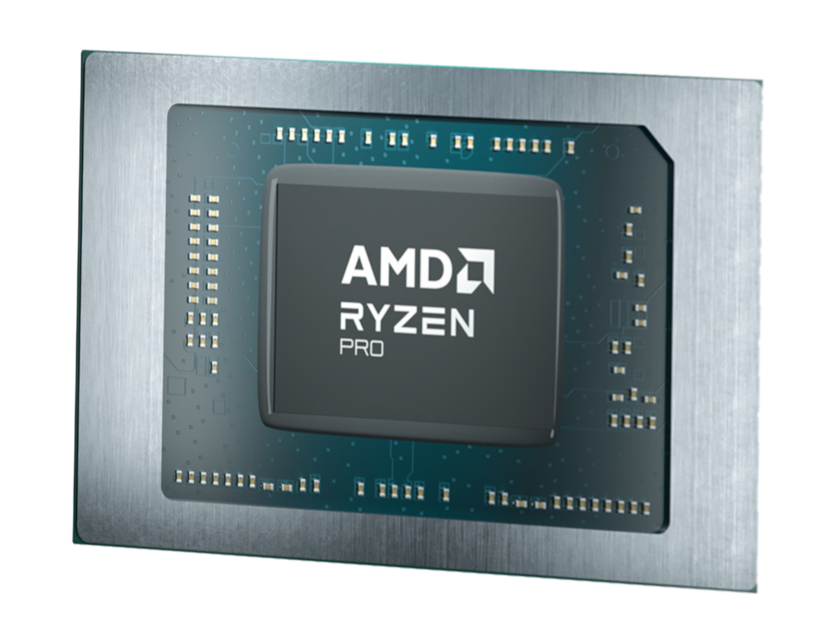 Image with AMD Ryzen PRO 7040 Series Processor chip