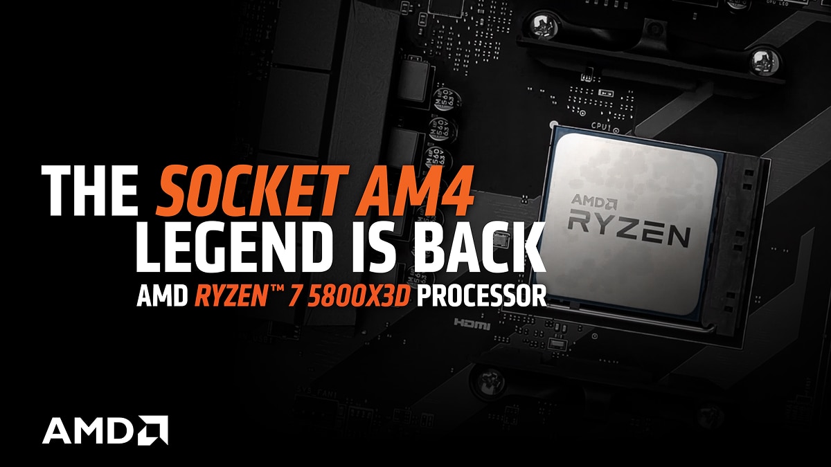 AMD Ryzen™ 7 5800X3D Gaming Processor