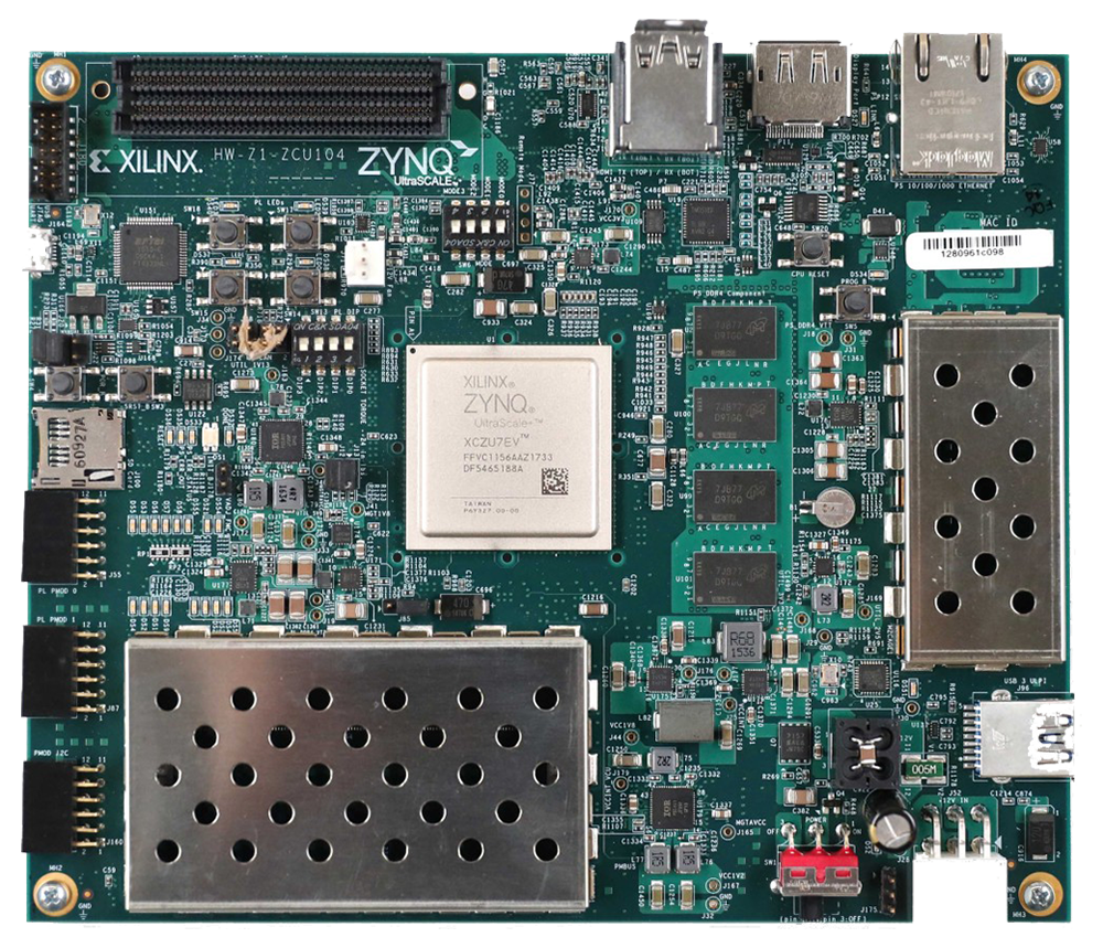 Zynq UltraScale+ MPSoC ZCU104 Evaluation Kit Zynq UltraScale+ MPSoC ZCU104 Evaluation Kit