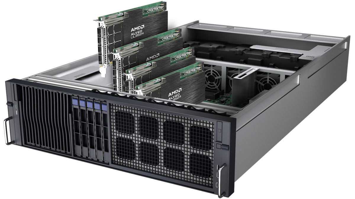 AMD Alveo UL3524 in server