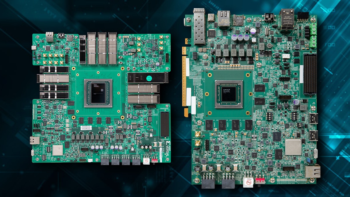 AMD VEK280 and VPK120 boards