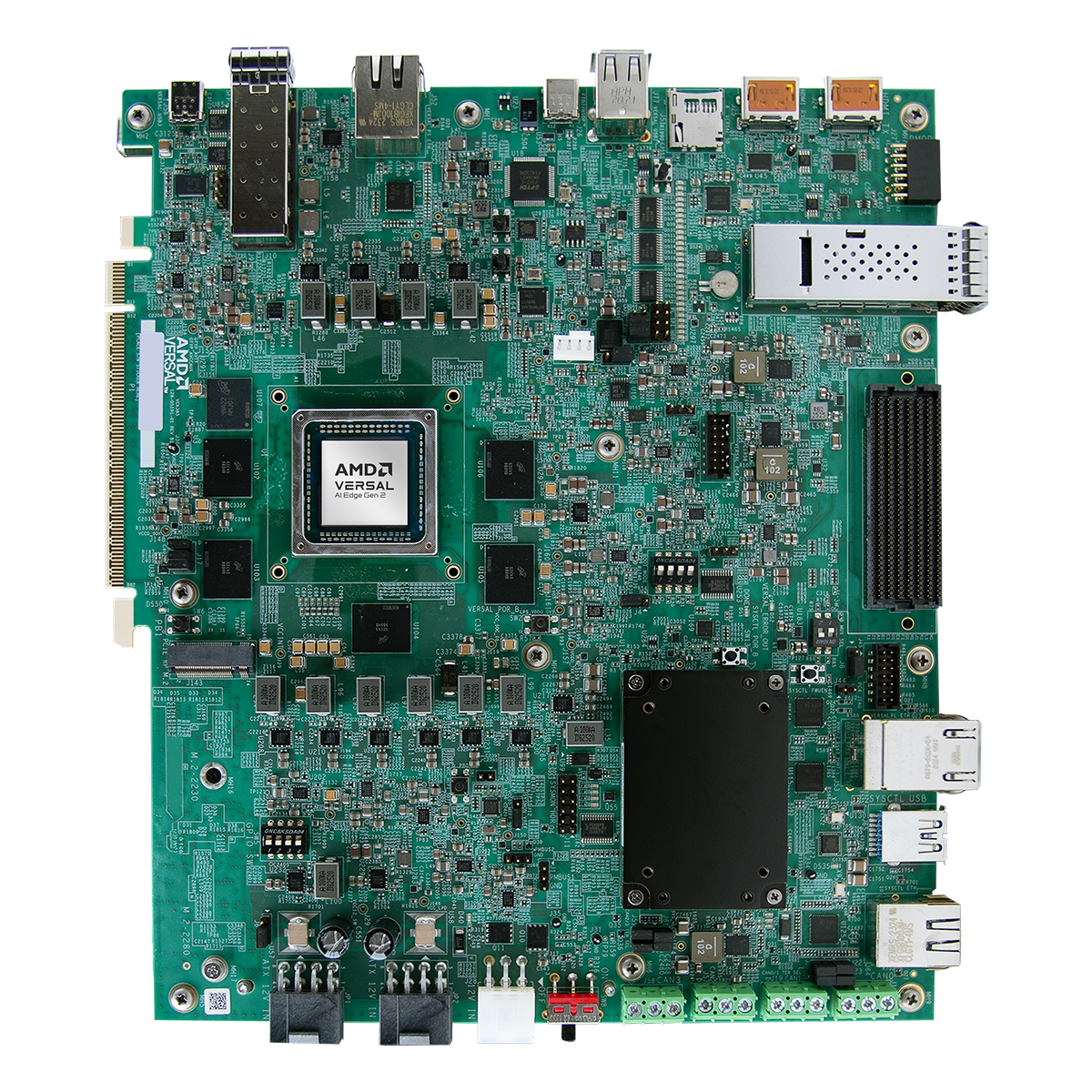 AMD Versal™ AI Edge Series Gen 2 VEK385 Evaluation Kit  