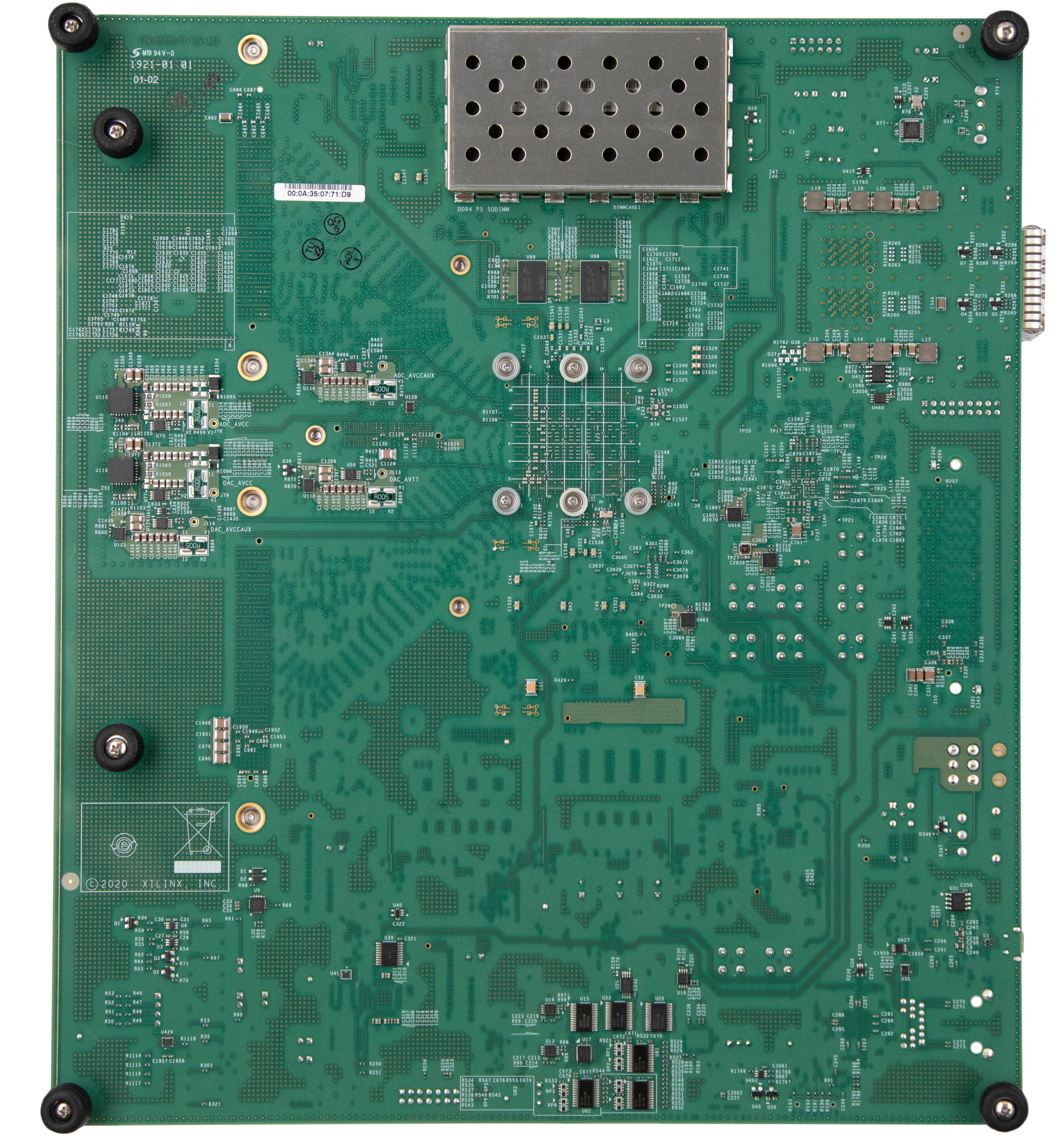 Zynq™ UltraScale+™ RFSoC DFE ZCU670 Evaluation Kit