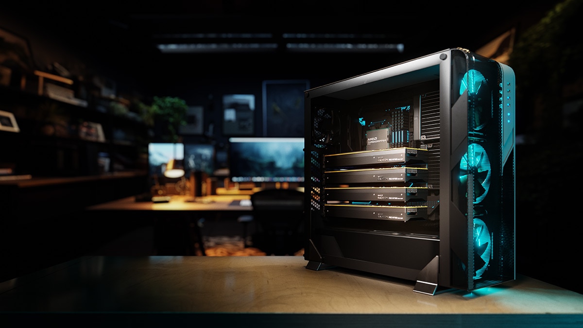 AMD Desktop Workstation Powered by AMD Radeon GPUs AMD Desktop Workstation Powered by AMD Radeon GPUs