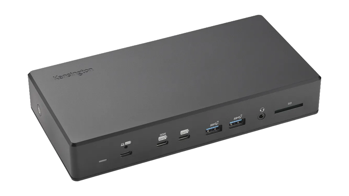 Kensington SD4880P EQ USB-C® 10Gbps Quad Video 17-in-1 Driverless Dock