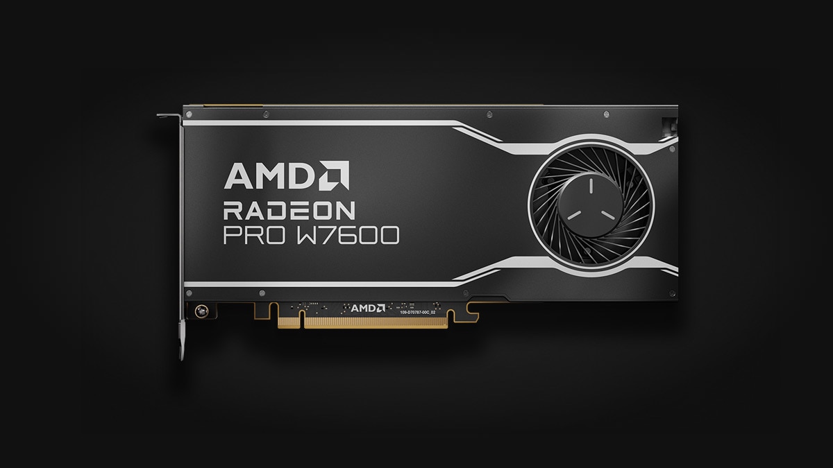 AMD Radeon PRO W7600 AMD Radeon PRO W7600