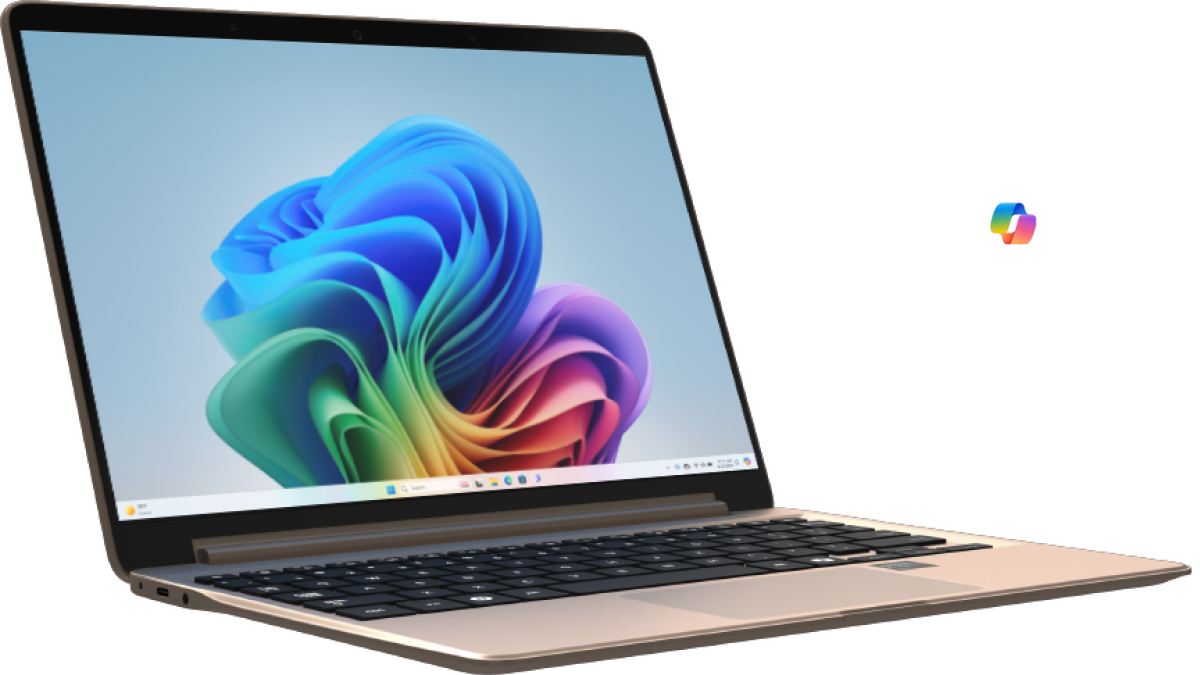 Laptop with Microsoft Copilot +