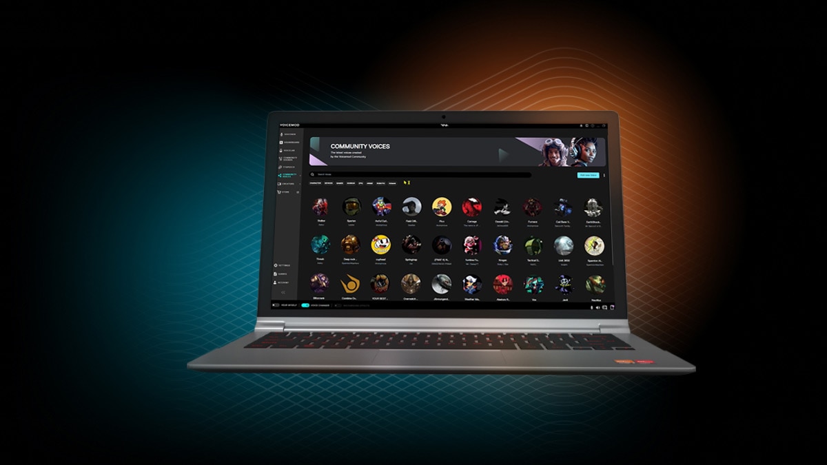 Laptop with AMD Ryzen