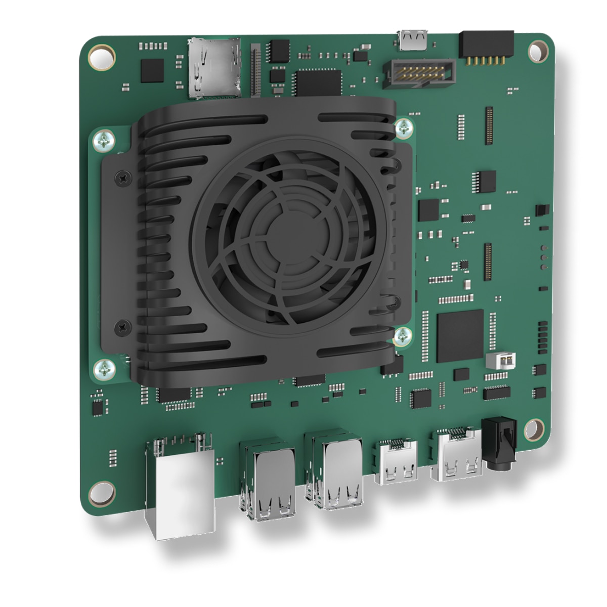 AMD Kria KV260 Vision AI Starter Kit - angle