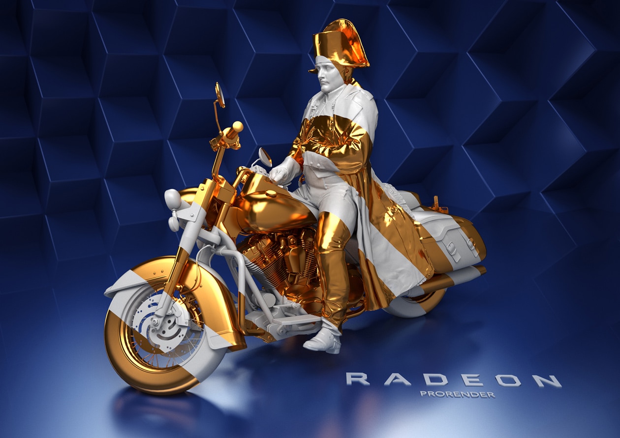 Created by Bomper Studio using AMD Radeon™ ProRender for Cinema 4D™