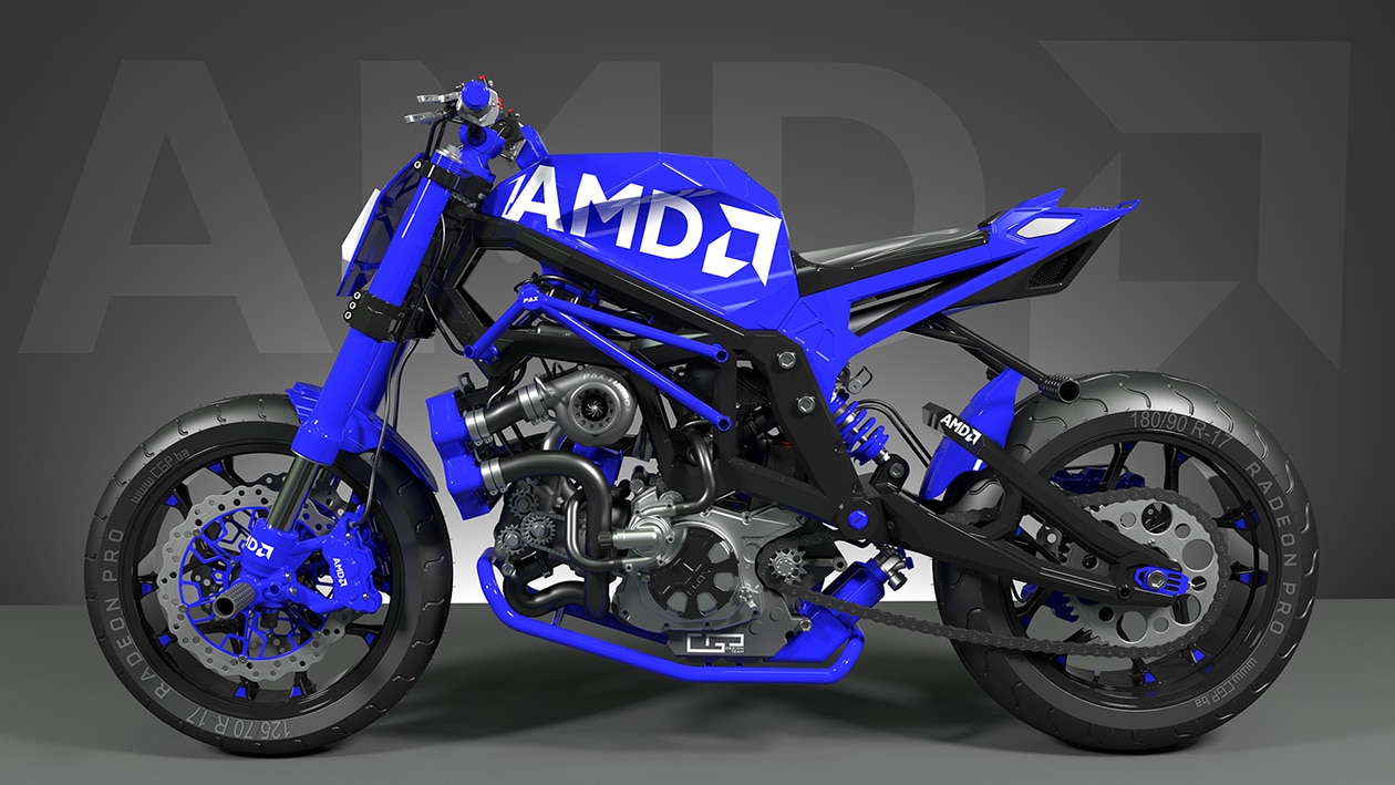Created by Glen Johnson using AMD Radeon™ ProRender for Cinema 4D™