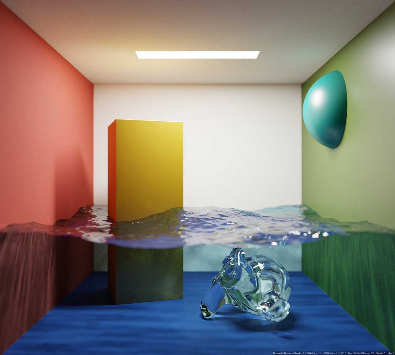 Created by The Pixelary using AMD Radeon™ ProRender for Blender®