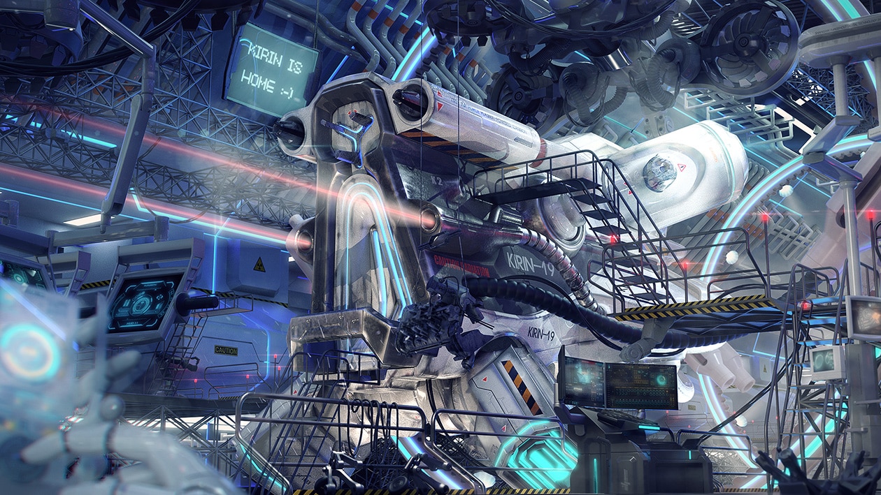 Created by Yan Ge (IHDT) using AMD Radeon™ ProRender for Cinema 4D™