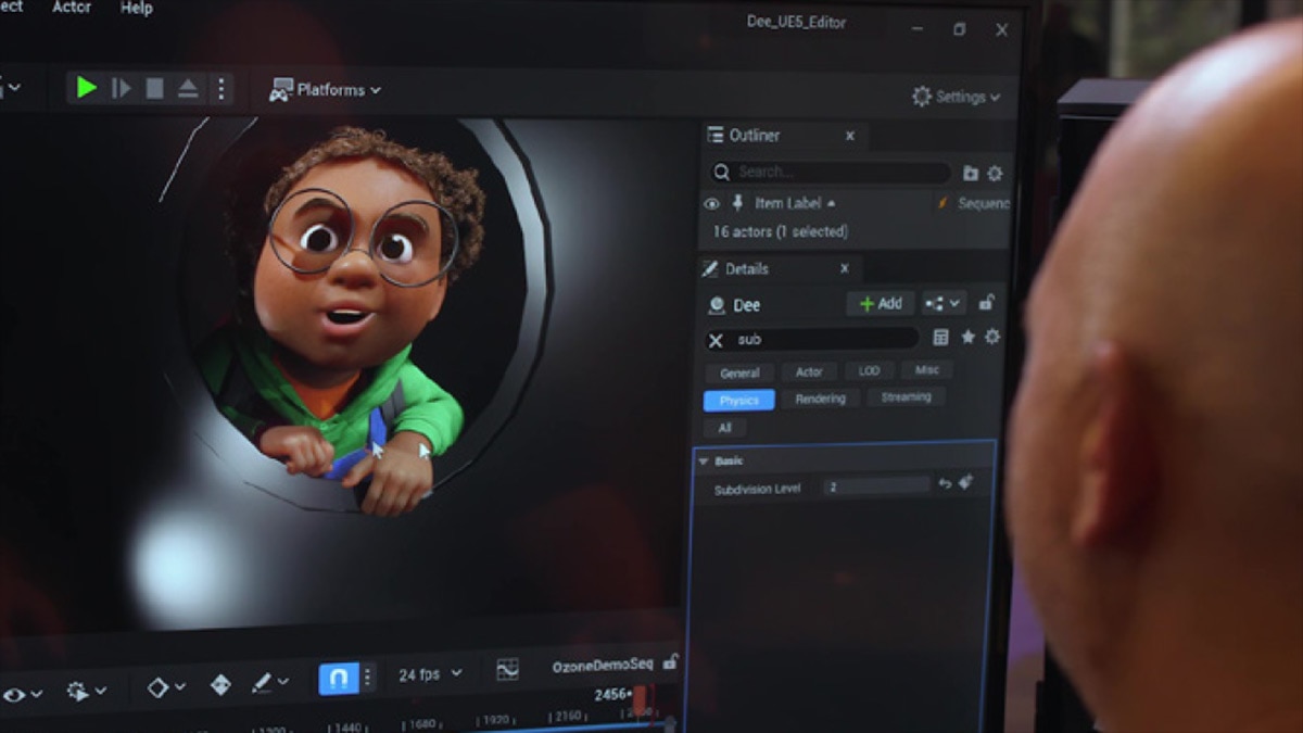Ozone Story Tech delivers real-time storytelling with AMD