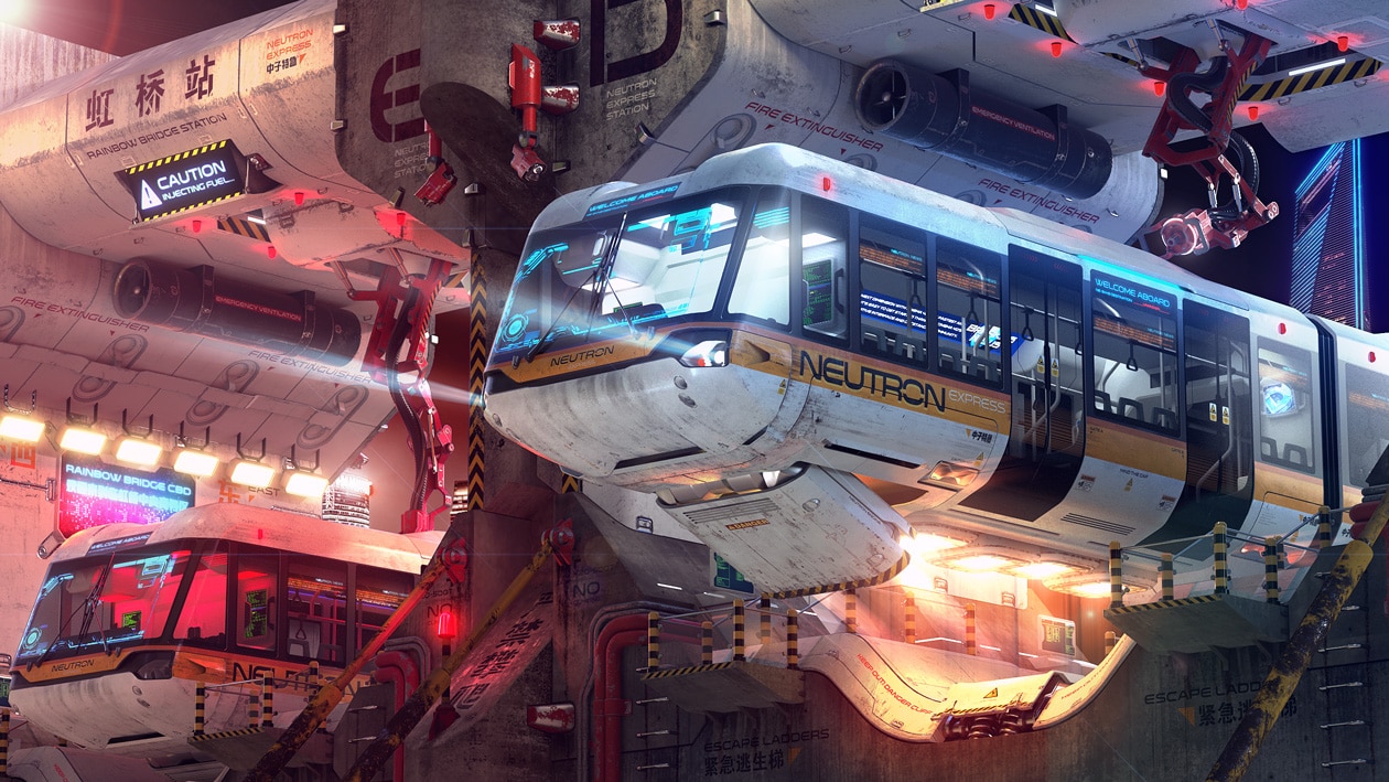 Created by Yan Ge (IHDT) using AMD Radeon™ ProRender for Cinema 4D™