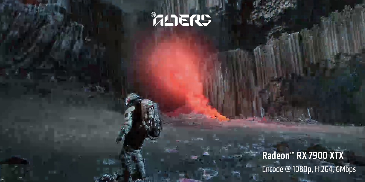 AMD Radeon RX 7900 XTX Encode @ 1080p, H.264, 6 Mbps