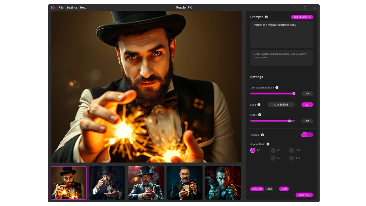 Distinct AI Render FX