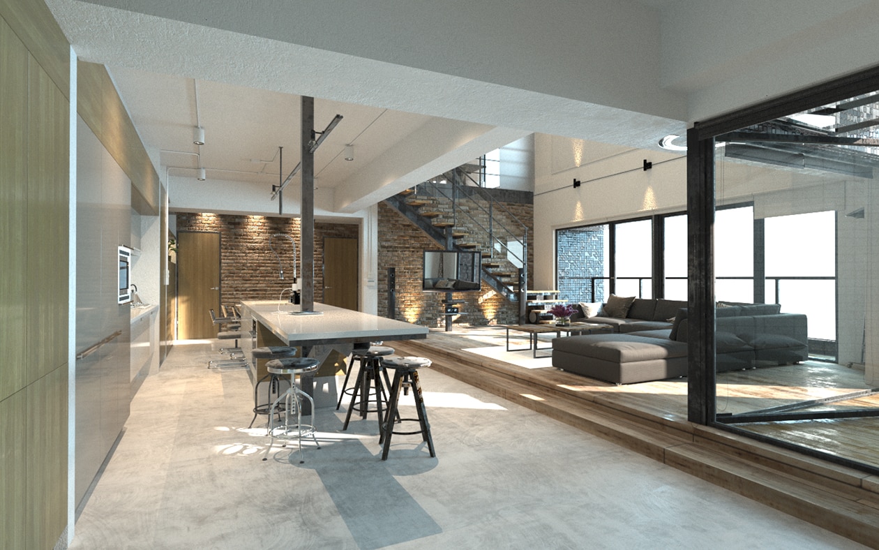 Created by Nick Nikiforov using AMD Radeon™ ProRender for Autodesk® 3ds Max®