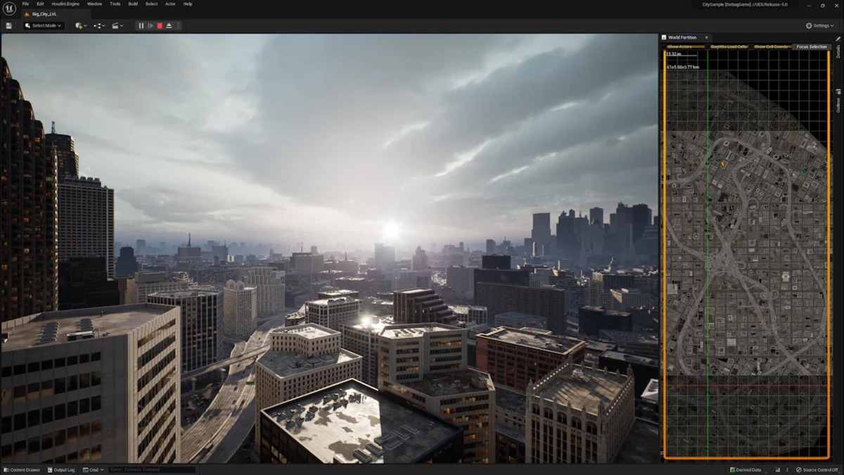 Epic's Unreal Engine 5 World Partition